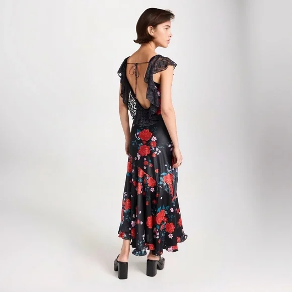 XS Warm Hearts Midi Dress from Free People, original price $198. Like new! - Picture 2 of 14